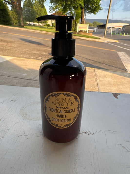 Tropical Sunset Handmade Lotion (Sun & Spruce Soaps)