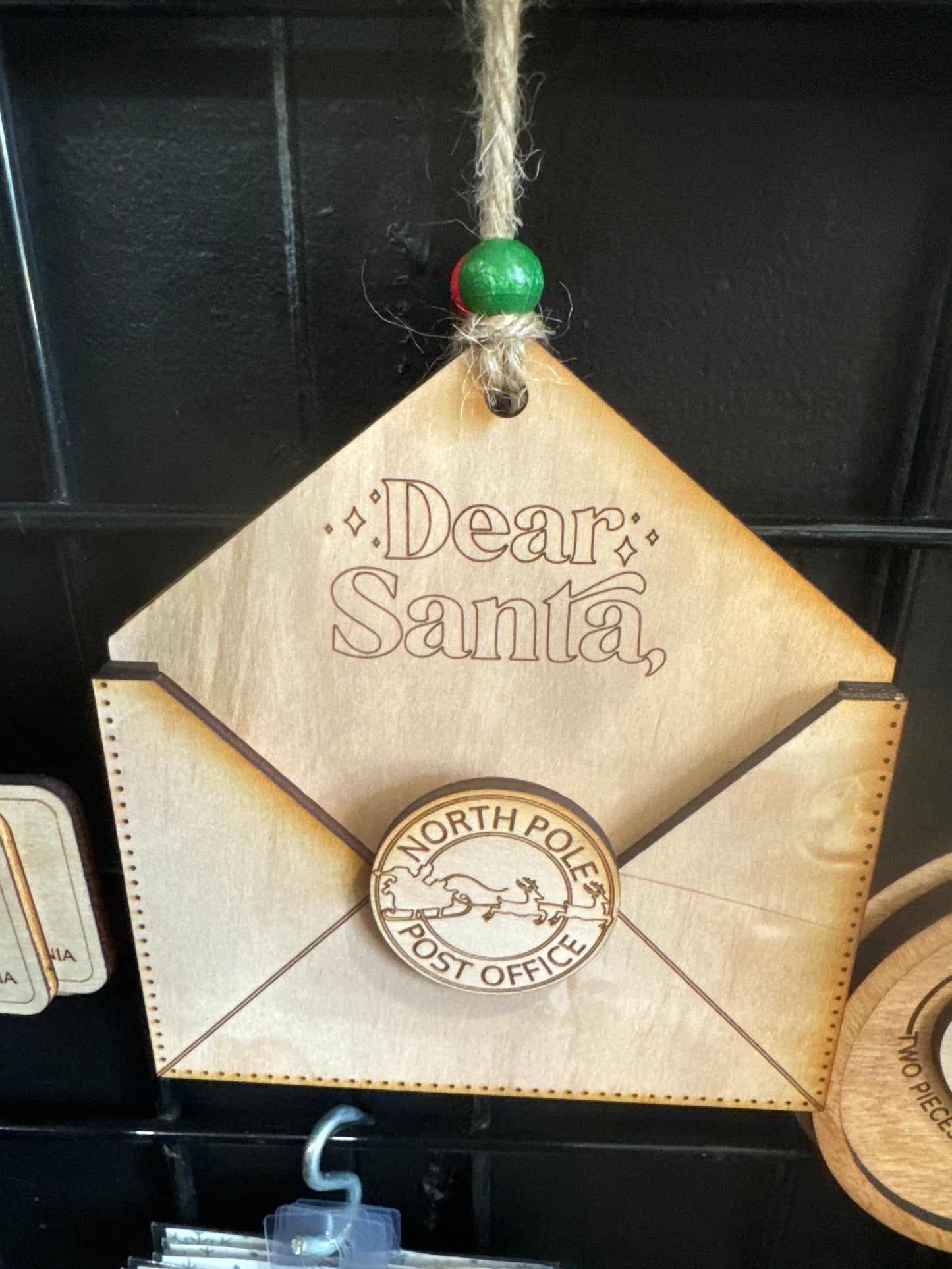 Letter to Santa Ornament