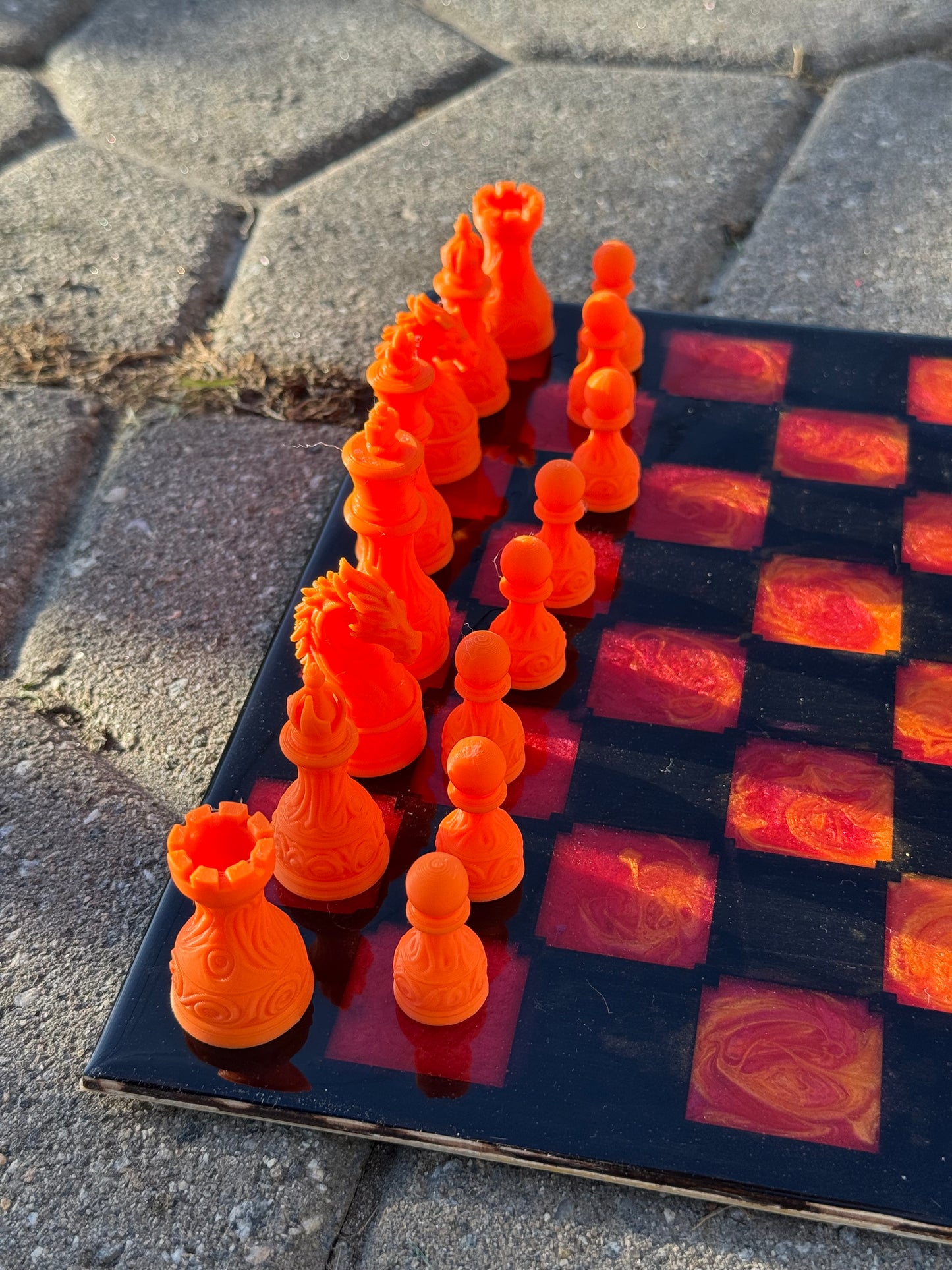 The Burning Gambit--Multimedia Chess Set