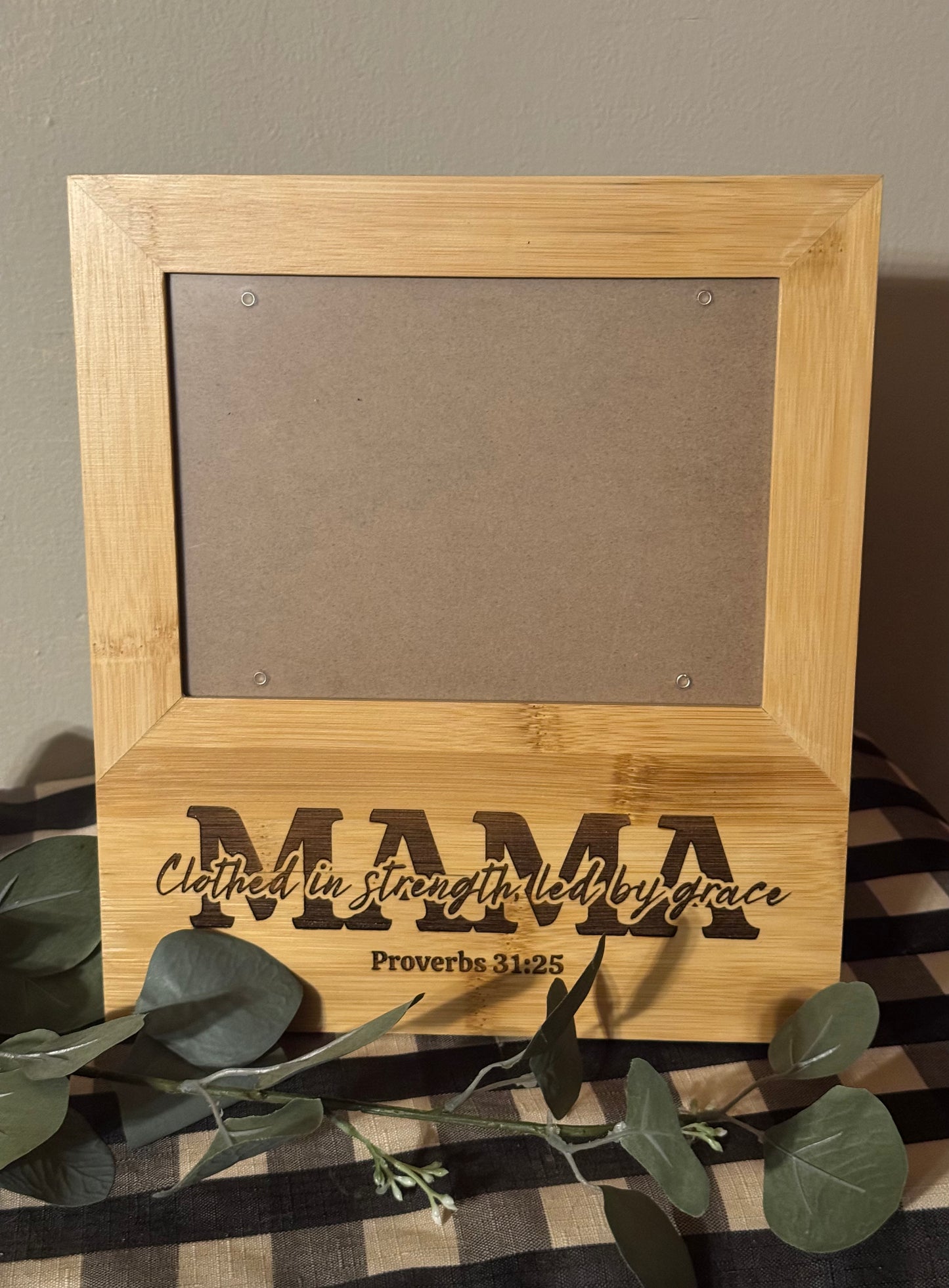 “MAMA-Proverbs 31:25”  frame