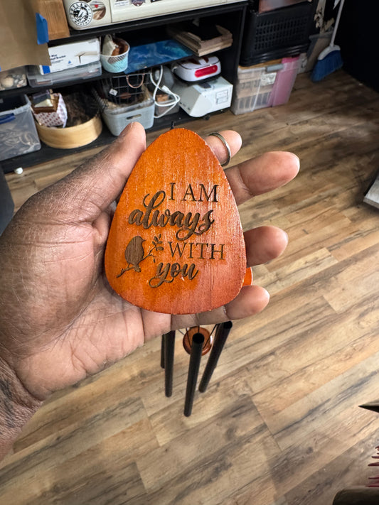 “Always with you” wind chimes