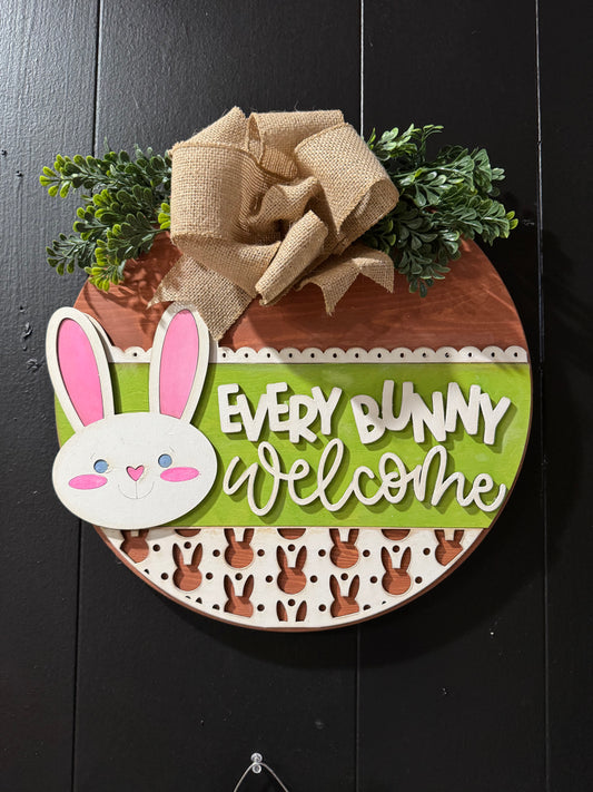Every bunny welcome door hangers