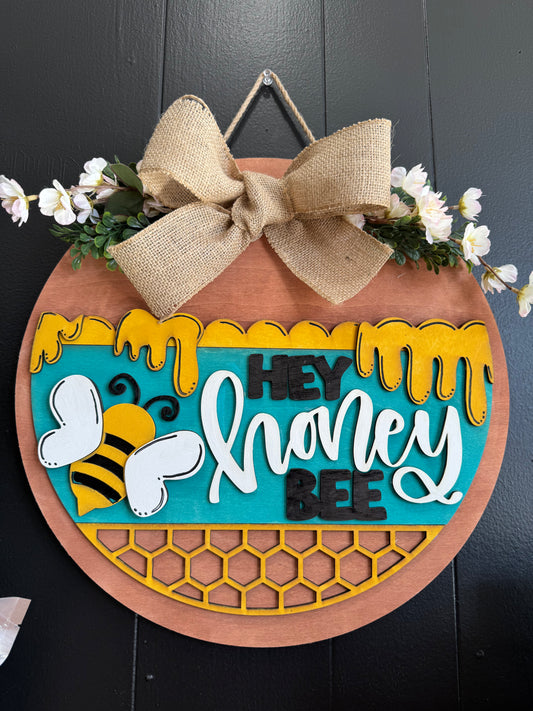 Honey bee door hangers