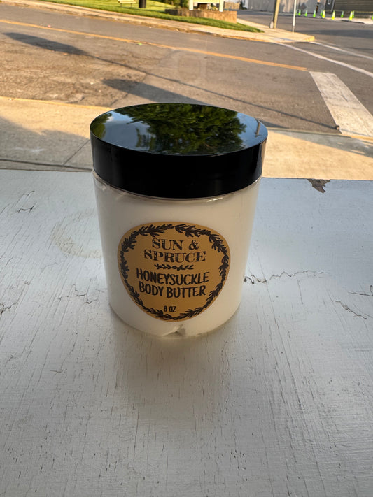 Honeysuckle Handmade Body Butter (Sun & Spruce Soaps)
