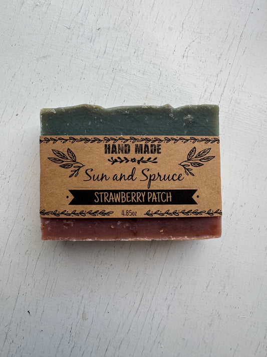 Strawberry Patch Handmade Soap (Sun & Spruce)