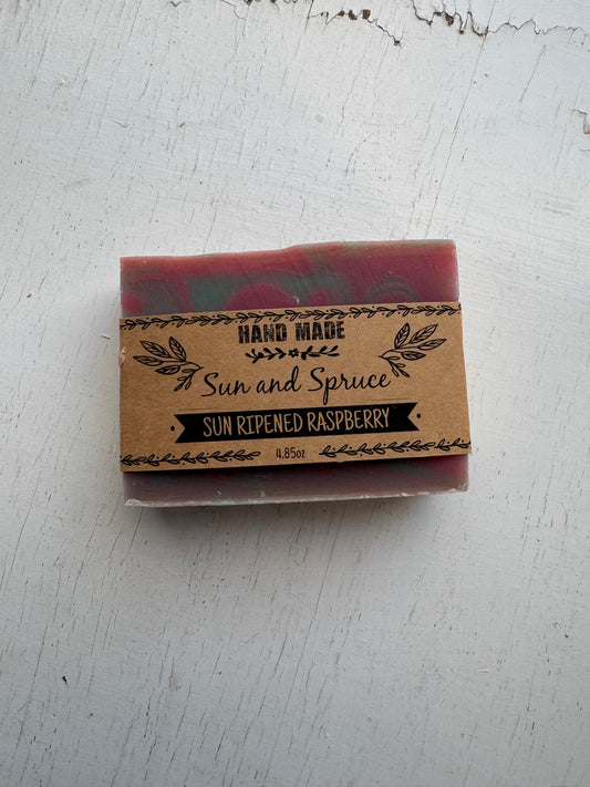 Sun Ripened Raspberry Soap (Sun & Spruce Soaps)