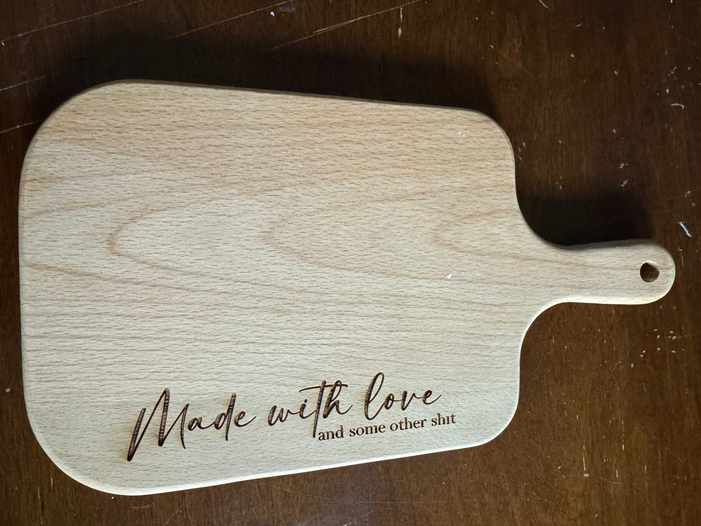 Mini-Made with Love cutting board