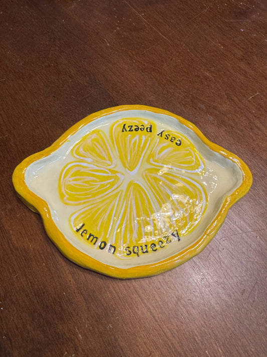 “Easy Peezy” trinket tray