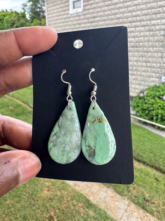 Sage & Moonlight clay earrings