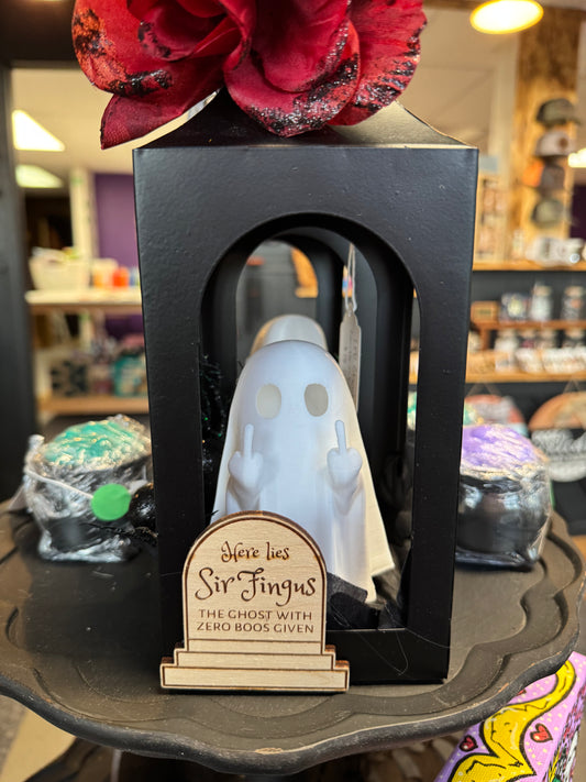 3D Profanity Ghost lantern