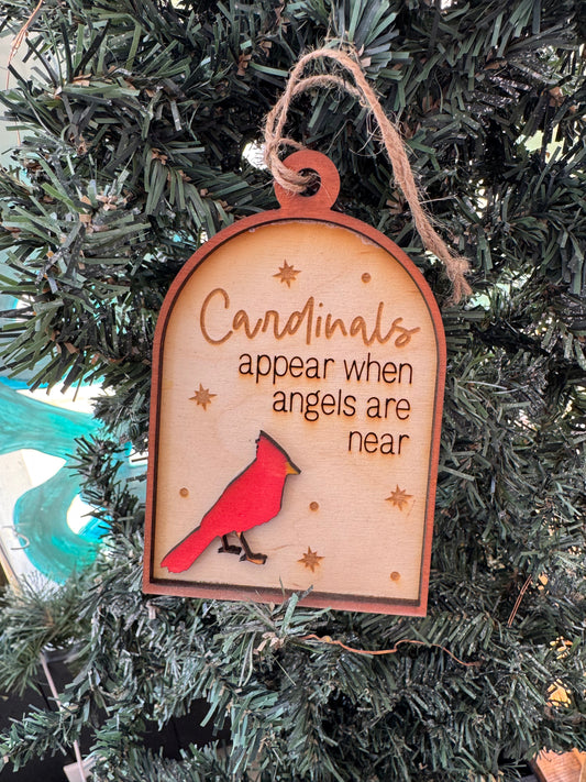 Cardinal appear Ornaments