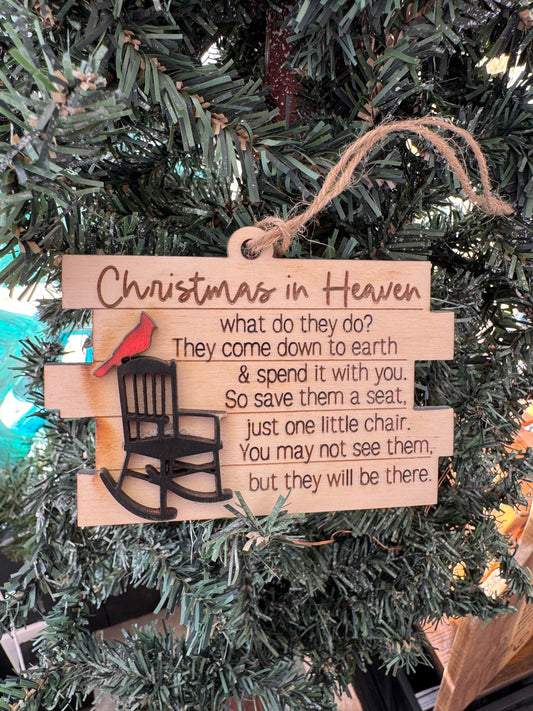 Christmas in Heaven Ornaments