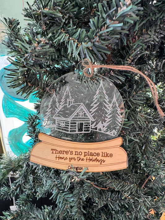 No place like home snow globe Ornaments