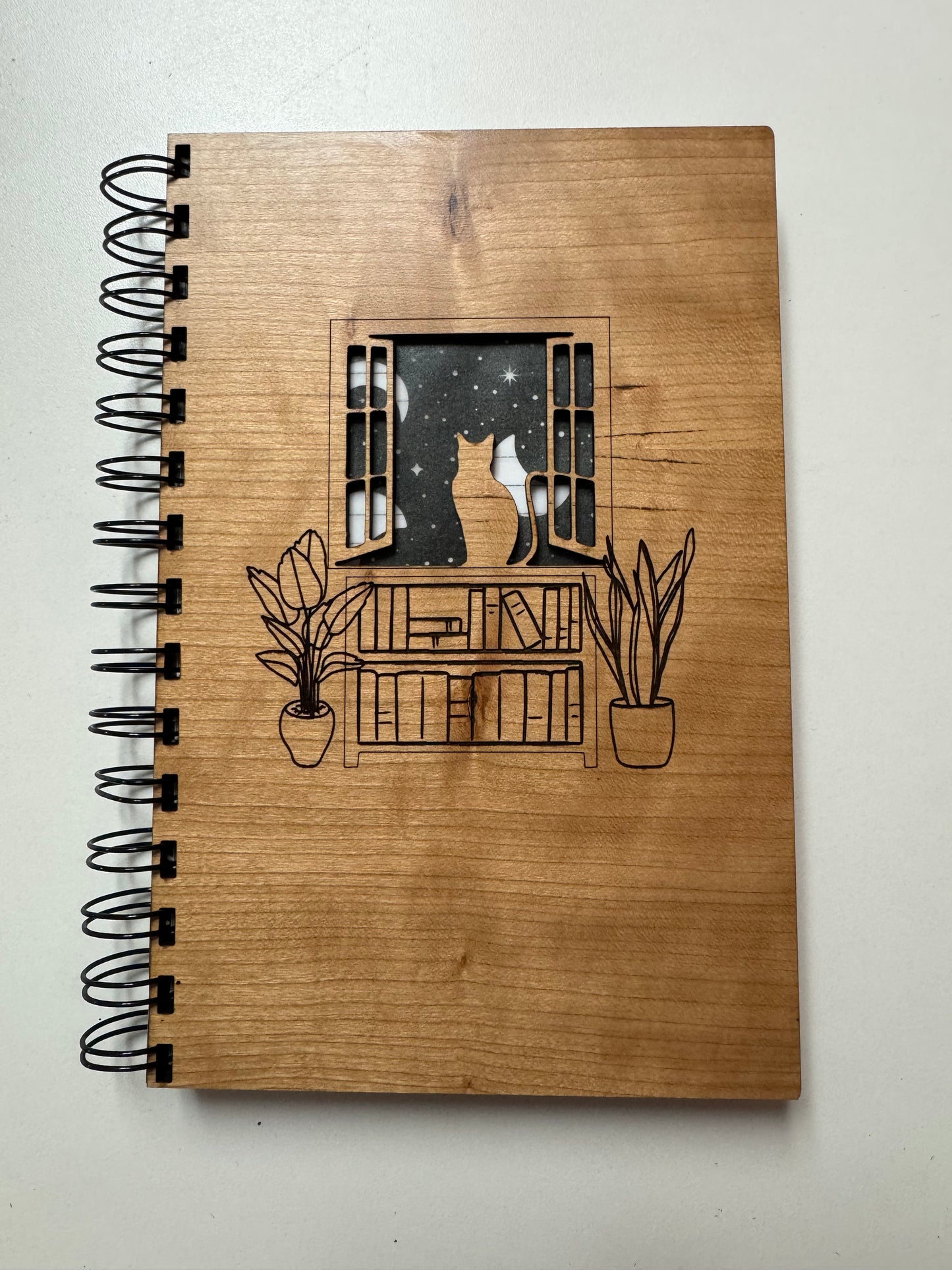 Cat Wood cover journal