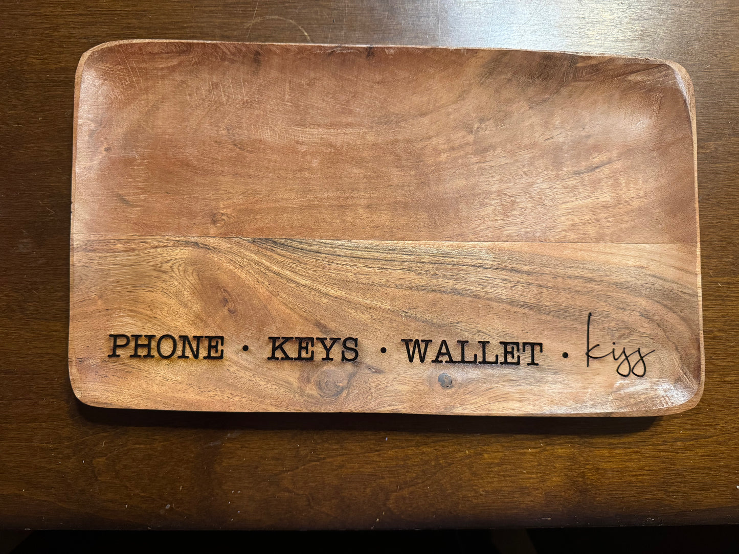 Phone Keys Wallet Kiss-decorative tray