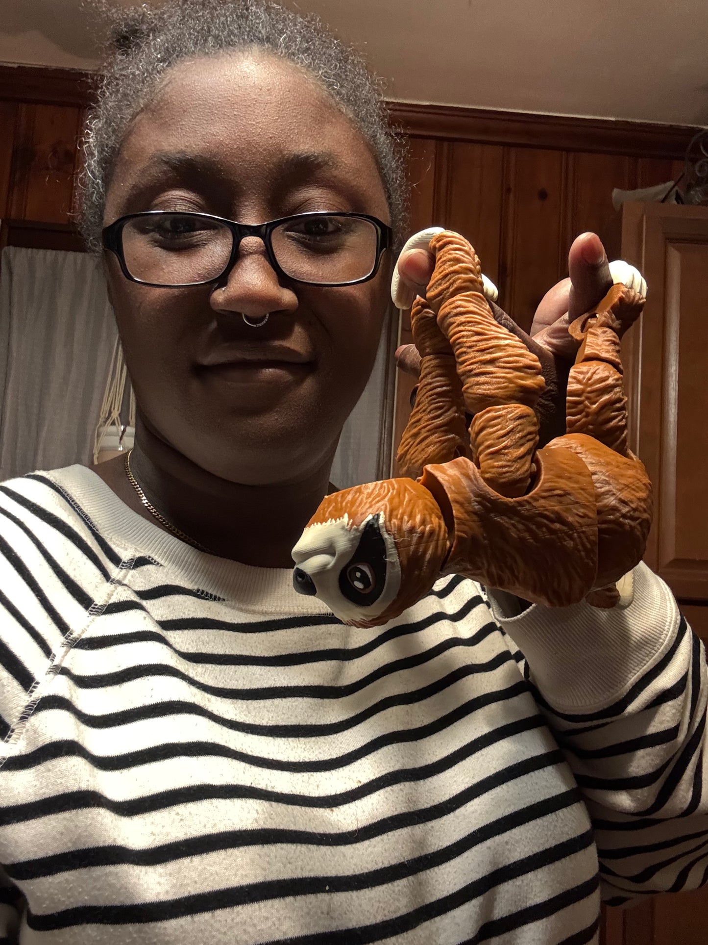 Large articulating sloth