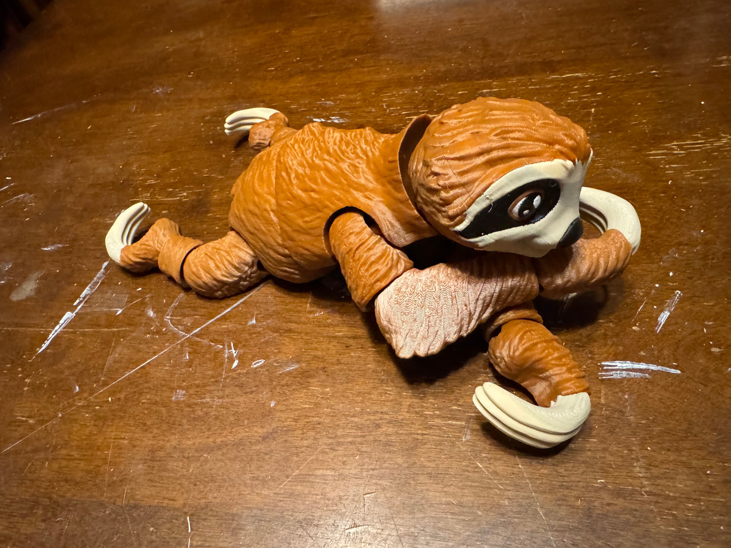 Large articulating sloth