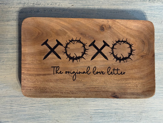 XOXO Tray