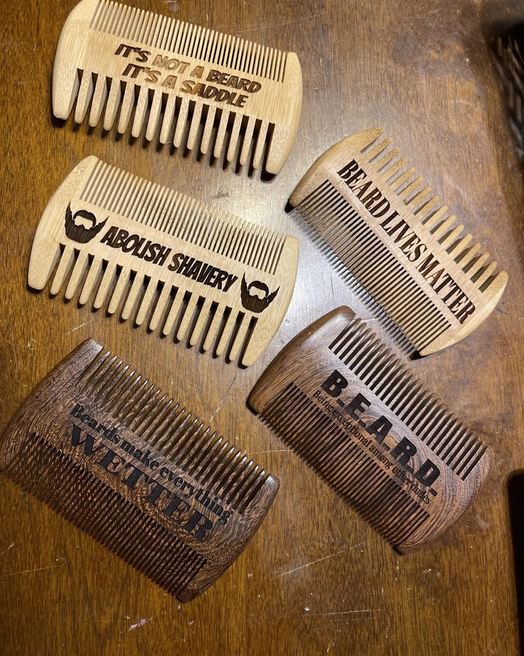 Snarky Beard Combs