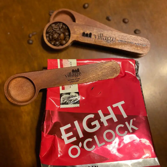Custom Coffee Scoop & Clips